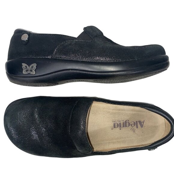 Alegria Keli PRO Black Mosaic slip resistant clog slip on shoe women's 38 - Picture 12 of 13